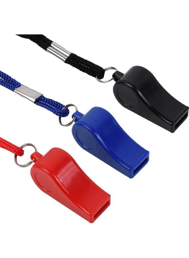 Plastic Whistle Outdoor Training Sports Referee Whistle Professional Neck Hanging Whistle High Quality ABS 8 packs - Image 5