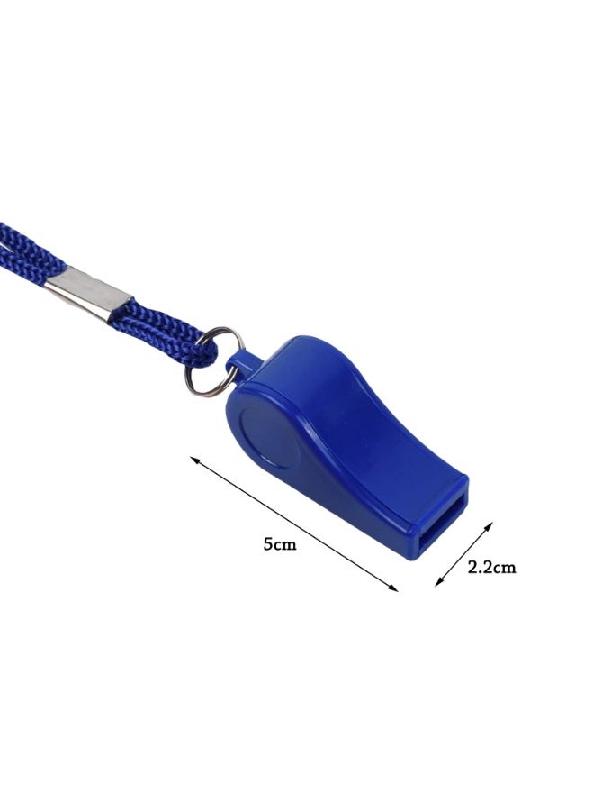 Plastic Whistle Outdoor Training Sports Referee Whistle Professional Neck Hanging Whistle High Quality ABS 8 packs - Image 2
