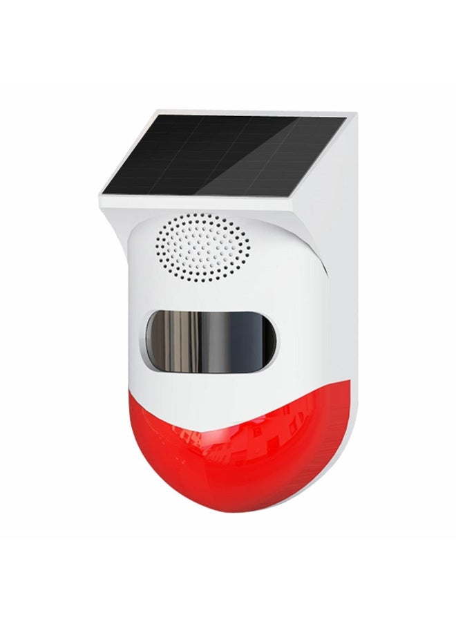TUYA PIR Solar Powered Alarm  Wifi - Image 1