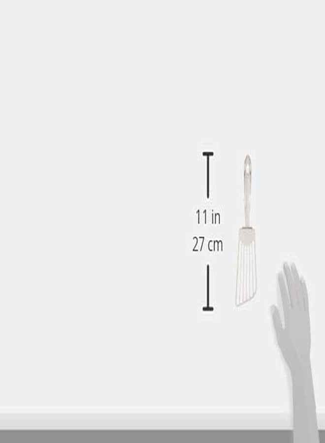 All-Clad Specialty Stainless Steel Kitchen Gadgets Slotted Turner Kitchen Tools, Kitchen Hacks Silver - Image 5