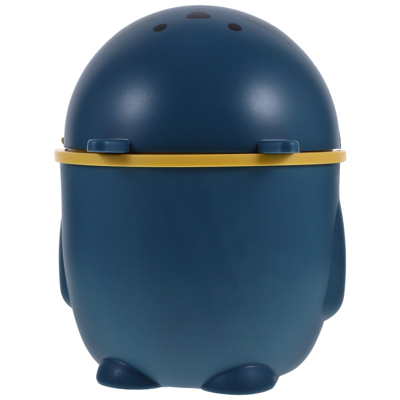 2pcs Cartoon Trash Can Desktop Trash Can Tiny Garbage Can Lovely Garbage Can - Image 1