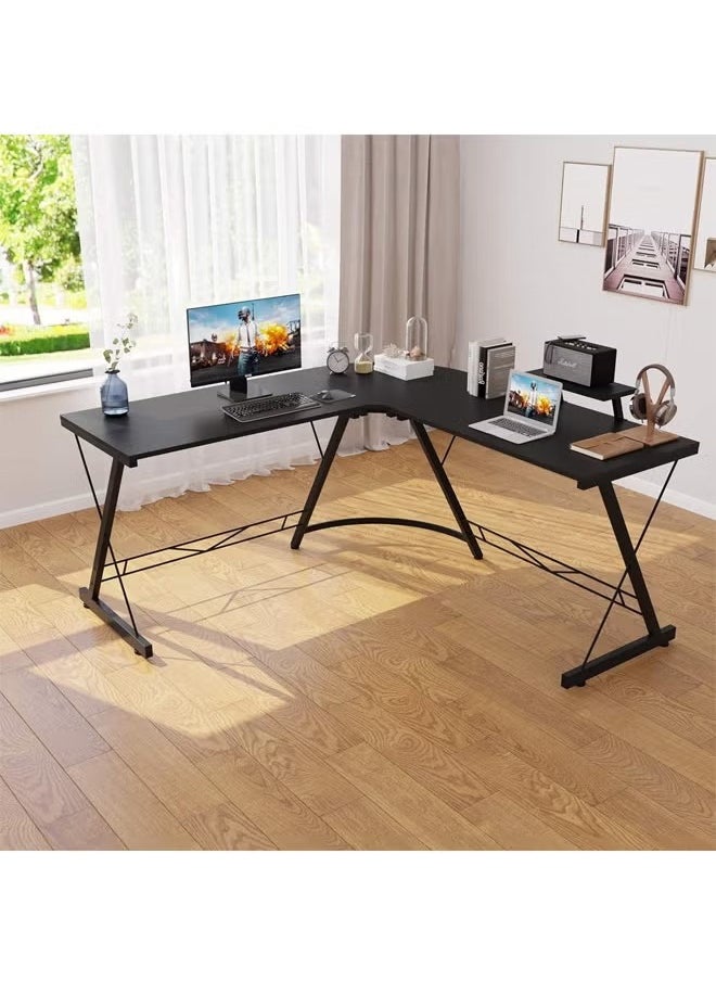 Cady One 2 in 1 Adjustable Gaming Chair with Cushion, Headrest, Desk and Computer Table L Shaped Easy to Assemble  - Image 2