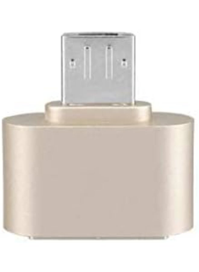 محول OTG Micro USB – لون بينك، محول USB سريع للهواتف المحمولة، يدعم نقل البيانات والتوصيل المباشر لأجهزة الأندرويد - Image 2