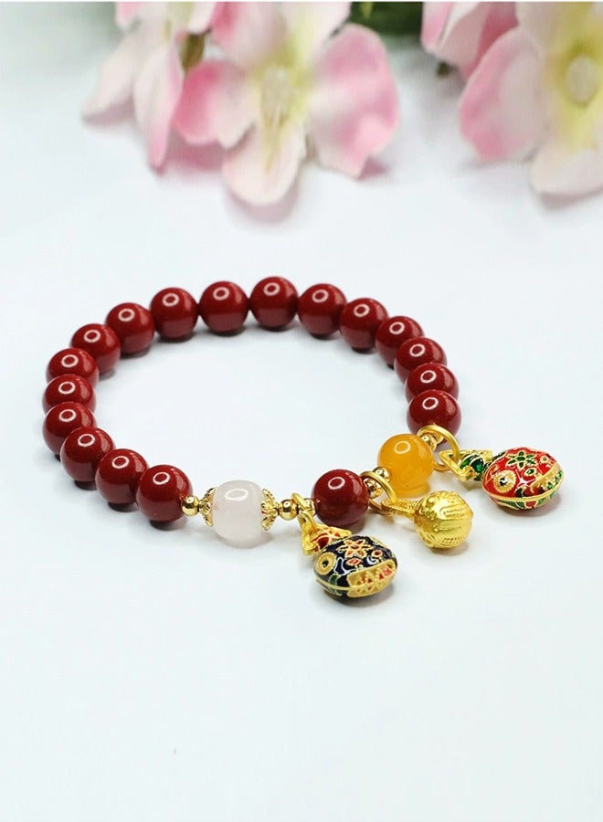 JiuAn Red bracelet, gold decoration, women's clothing gift  - Image 4