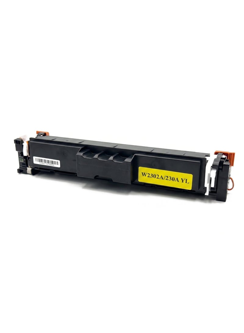 طباعة الذهب Gold Print Premium Toner Cartridge W2302A, 230A Yellow Compatible For HP Color LaserJet Pro 4203dw, 4203dn HP Color LaserJet Pro MFP 4303dw, 4303dn, 4303fdw Toner: Refined toner is infinitely close to original toner to achieve high color printing. - Image 2
