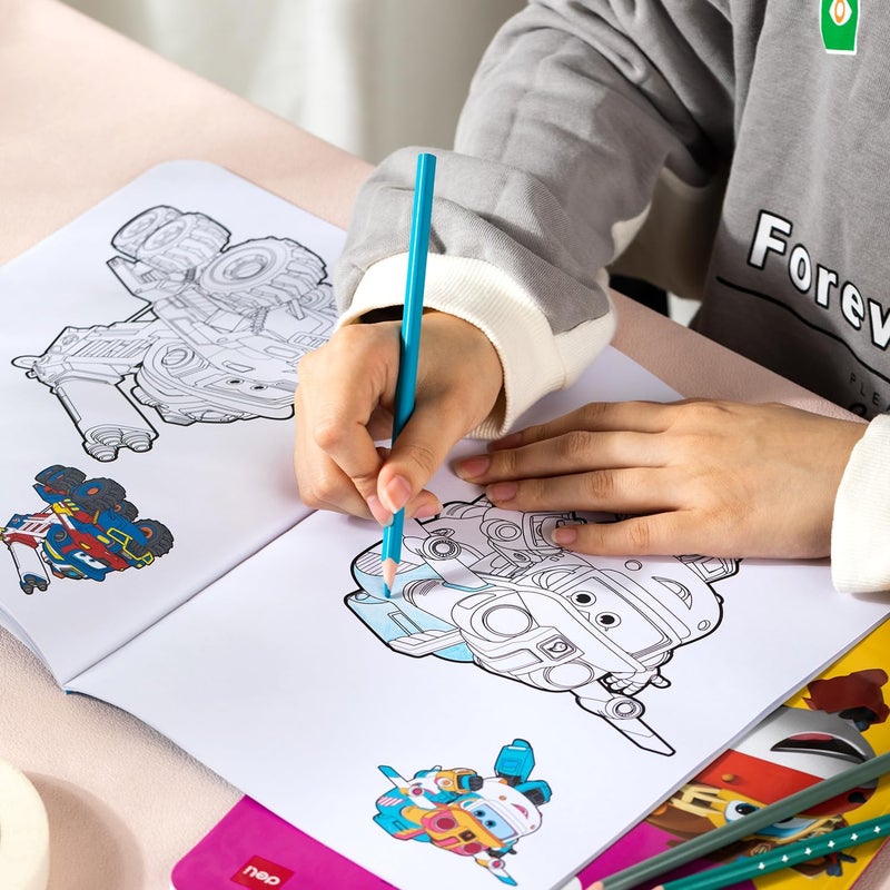 Deli EN028 Coloring Book with 12 Sheets for Kids - Image 3
