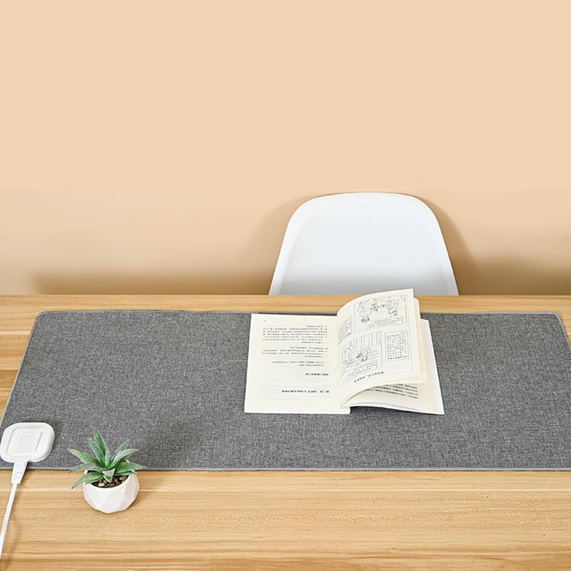 windforgecraft Heated Desk Pad,Winter Hand Warmer Computer Desk Heated Pad | Large Mouse Pad Heating Mat, Electric Heat Mouse Pad Table Mat, Display for Office Computer Desk Keyboard Borato - Image 3