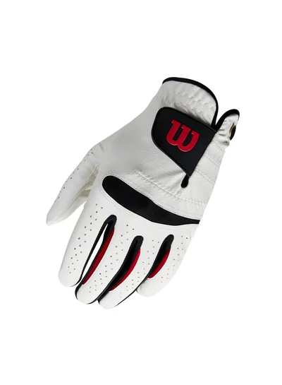 Wilson Feel Plus Men's White Golf Glove, Right Hand