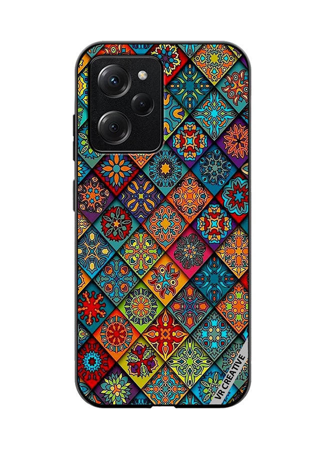 VR CREATIVE Protective Case Cover For Xioami Pcoo X5 Pro Mix Flower Design Multicolour - Image 1