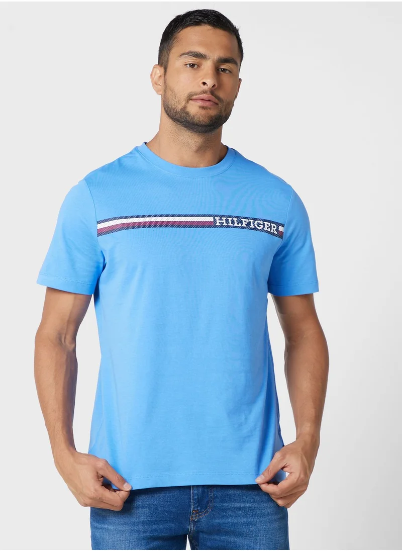 TOMMY HILFIGER Logo Crew Neck T-Shirt