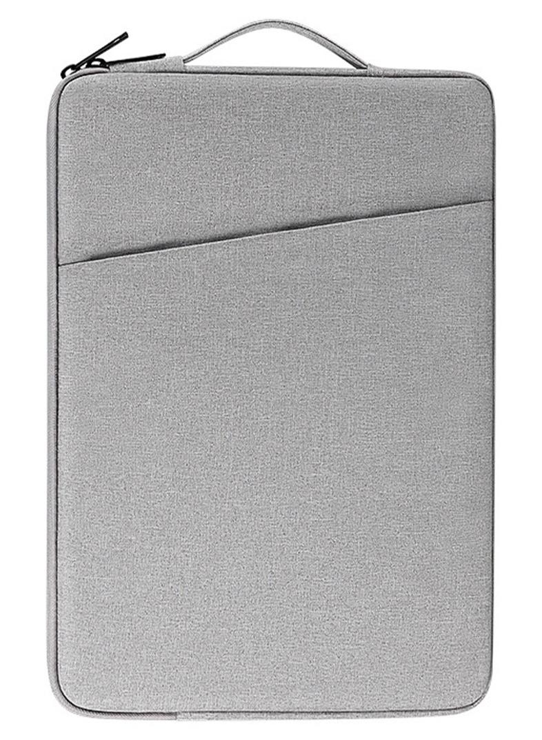 Laptop Sleeve for 13.3-Inch MacBook Air/Pro, 14-Inch MacBook Pro M4 / M3 / M2 / M1 2021-2024, 13-13.6 Inch Notebook, Waterproof Shock Resistant Bag Case with Accessory Pocket (Dark Grey)