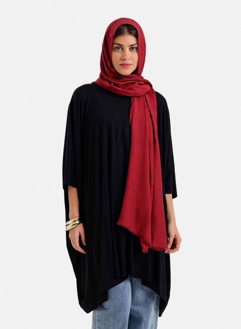 Carina Soft Damask Style Scarf - Image 2