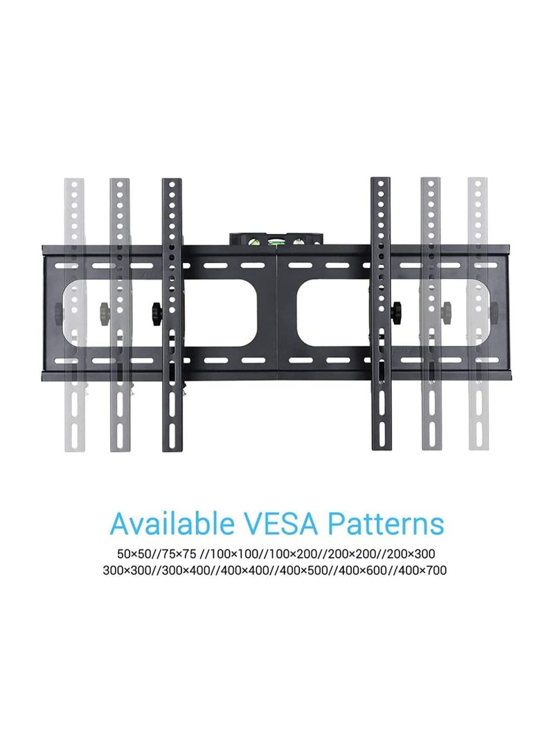 26" - 75" Fixed TV Wall Mount Bracket, Universal Tilt TV Heavy Duty Wall Mount Adjustable TV Stand for LED LCD OLED Plasma TV with Super Strong 50kg Weight Capacity VESA up to 700 x 400 - Image 5