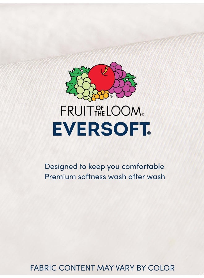 FRUIT OF THE LOOM Fruit of the Loom Mens TagFree Boxer Shorts Knit Woven Big Man 6 Pack Assorted Colors 3XLarge Big Man Boxer Shorts  - Image 4
