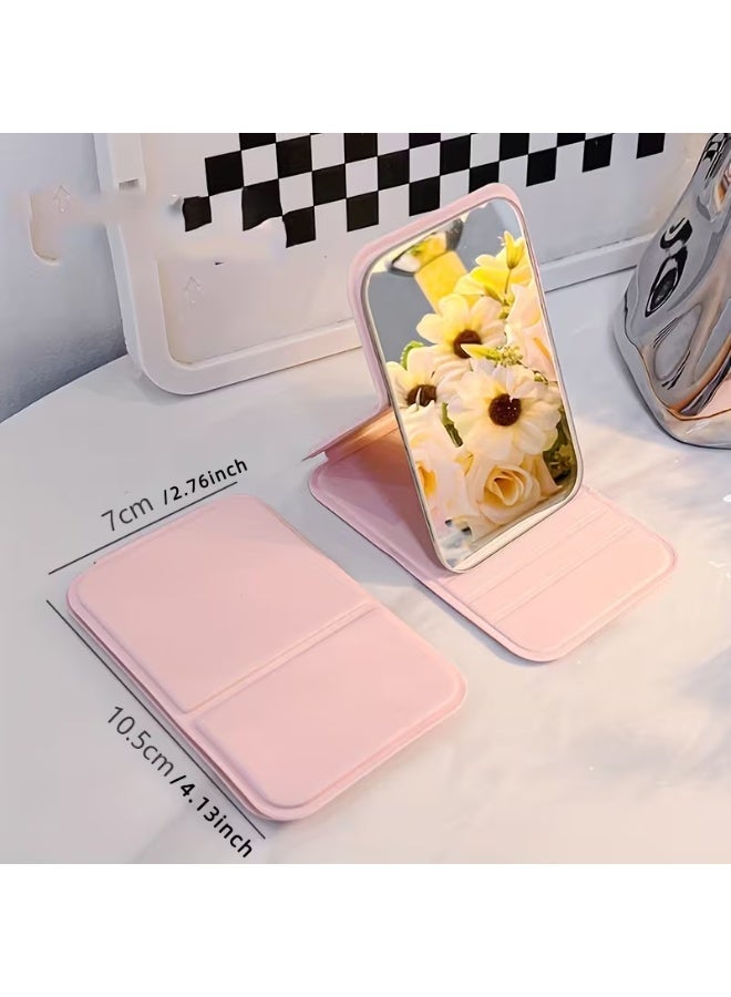 Ucanbe Pocket Mirror, Portable Folding Compact Makeup Mirror for Quick Touch-ups On the Go - Image 4