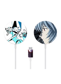 Applicable To For Apple MagSafe Charger Stickers Cartoon 12 Mobile Phone Magnetic Wireless Charging Scratch-resistant Film-Color:TN-MSF-0049