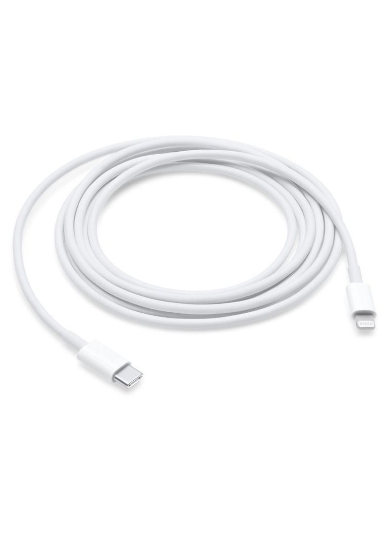DIGI CORE - iPhone Charger 35W USB-C Dual Port Power Adapter Fast Charger With Type-C To Lightning Cable 1 Meter White Support iPhone 12 Series - Image 1