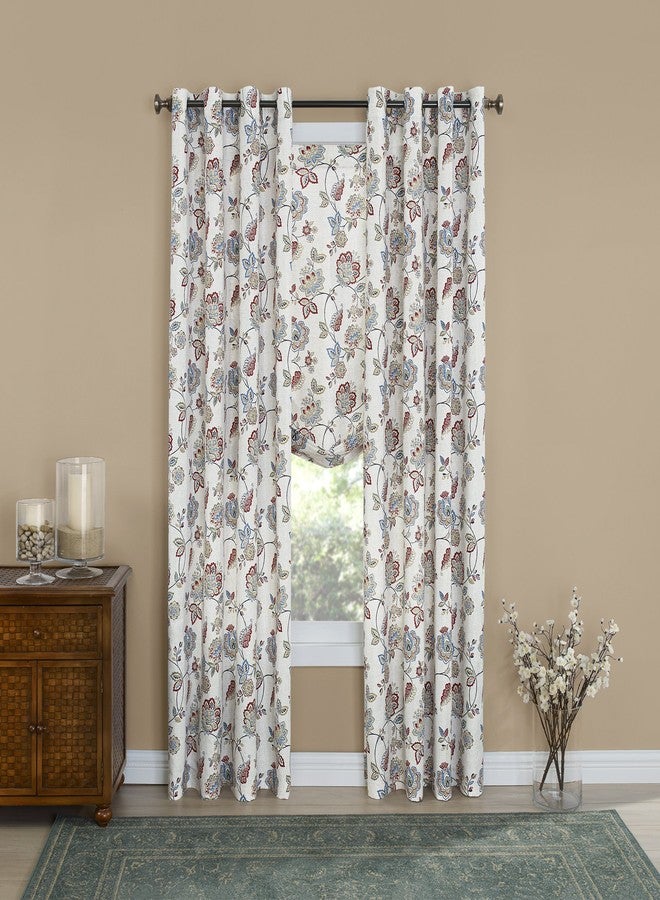 Renaissance Home Fashion Colette Printed Drape Shade, 44" x 63", Jewel - Image 2