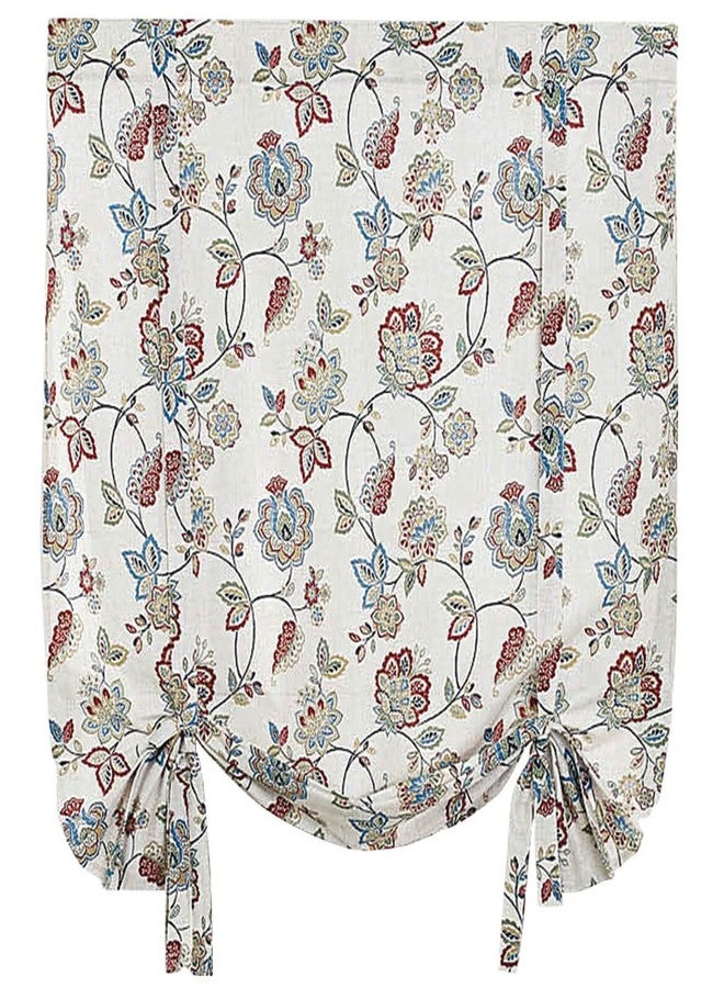 Renaissance Home Fashion Colette Printed Drape Shade, 44" x 63", Jewel - Image 3