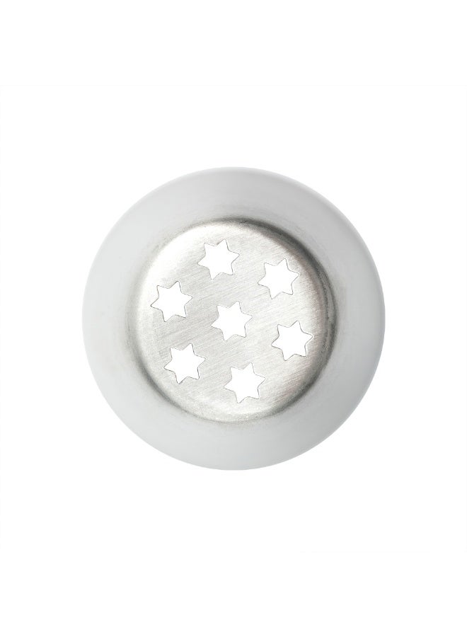 Restaurantware Russian Piping Tip, 1 Star Cake Decor Piping Tip - #41, Corrosion-Resistant, Stainless Steel Decorating Tip For Frosting, Dishwashable, Decorate Cupcakes, Cakes, or Cookies - Image 1