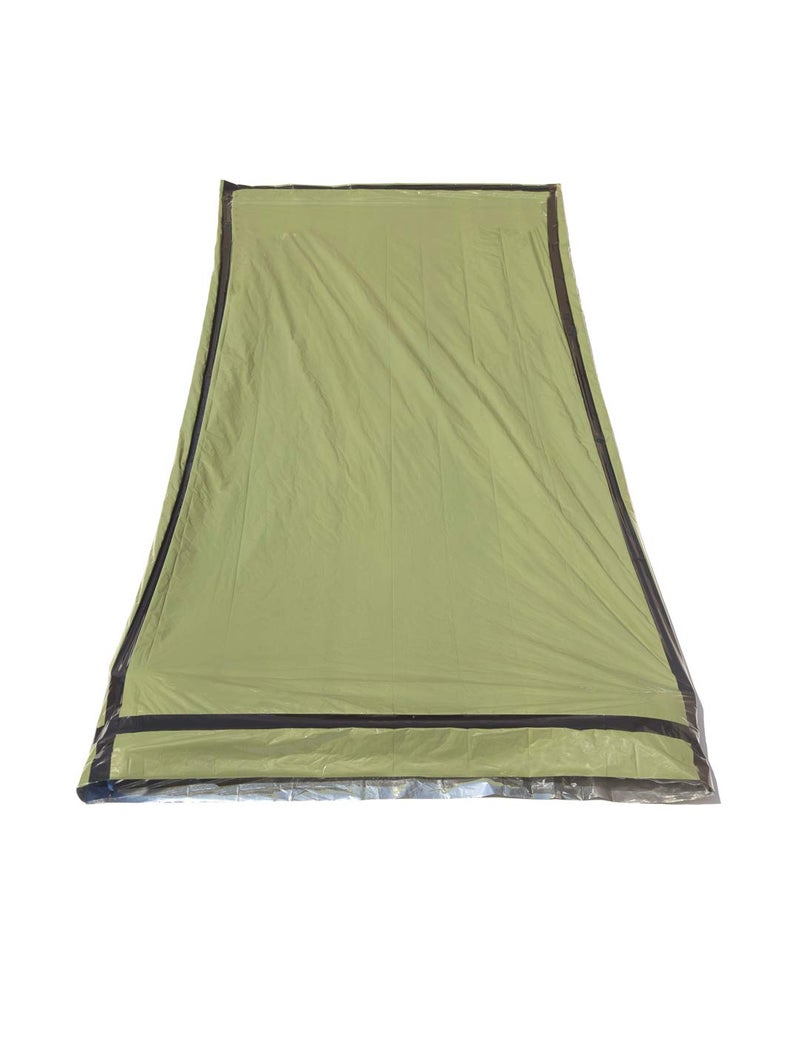 SE Survivor Series Army Green Reusable Bivy Sleeping Bag - EB122GN - Image 1