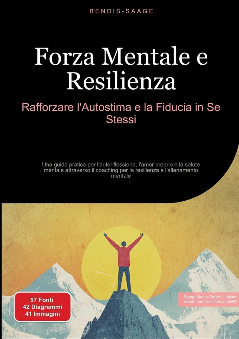 Forza Mentale e Resilienza: Rafforzare l'Autostima e la Fiducia in Se Stessi: Una guida pratica per l'autoriflessione, l'amor proprio e la salute ... per la resilienza e l'allenamento mentale 