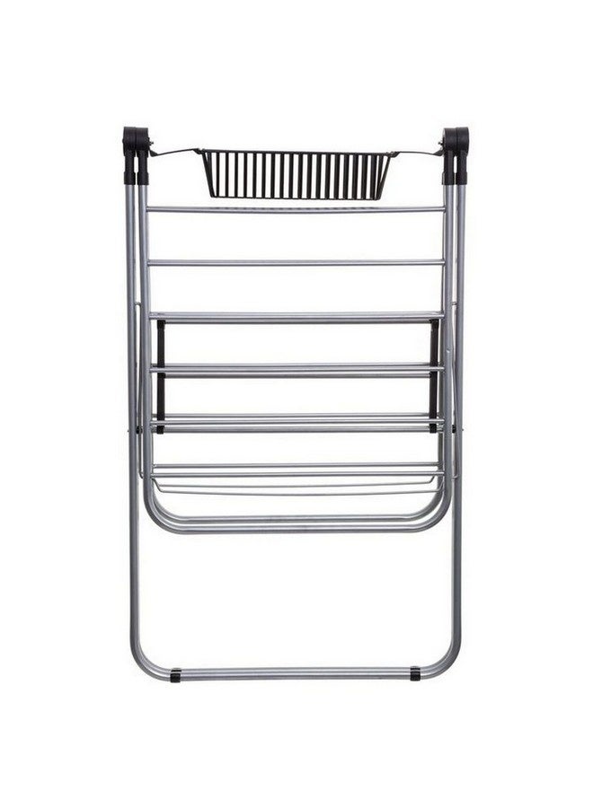 Five Simply Smart Accona Plus Folding Winged Clothes Airer Silver and Black 92 x 60 x 137 cm 157384 - Image 2