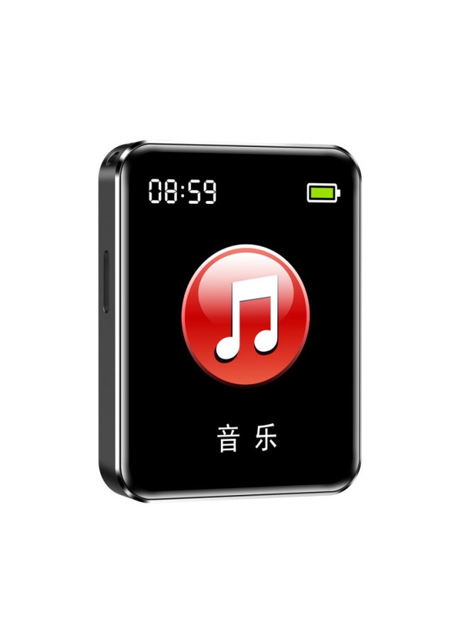 Generic Student Version M28 Touch Screen MP3 Player High School Special Portable Audio Device With Recording Function And USB 2.0 Interface-Body Color:English Version-Memory Capacity:4GB  - Image 1