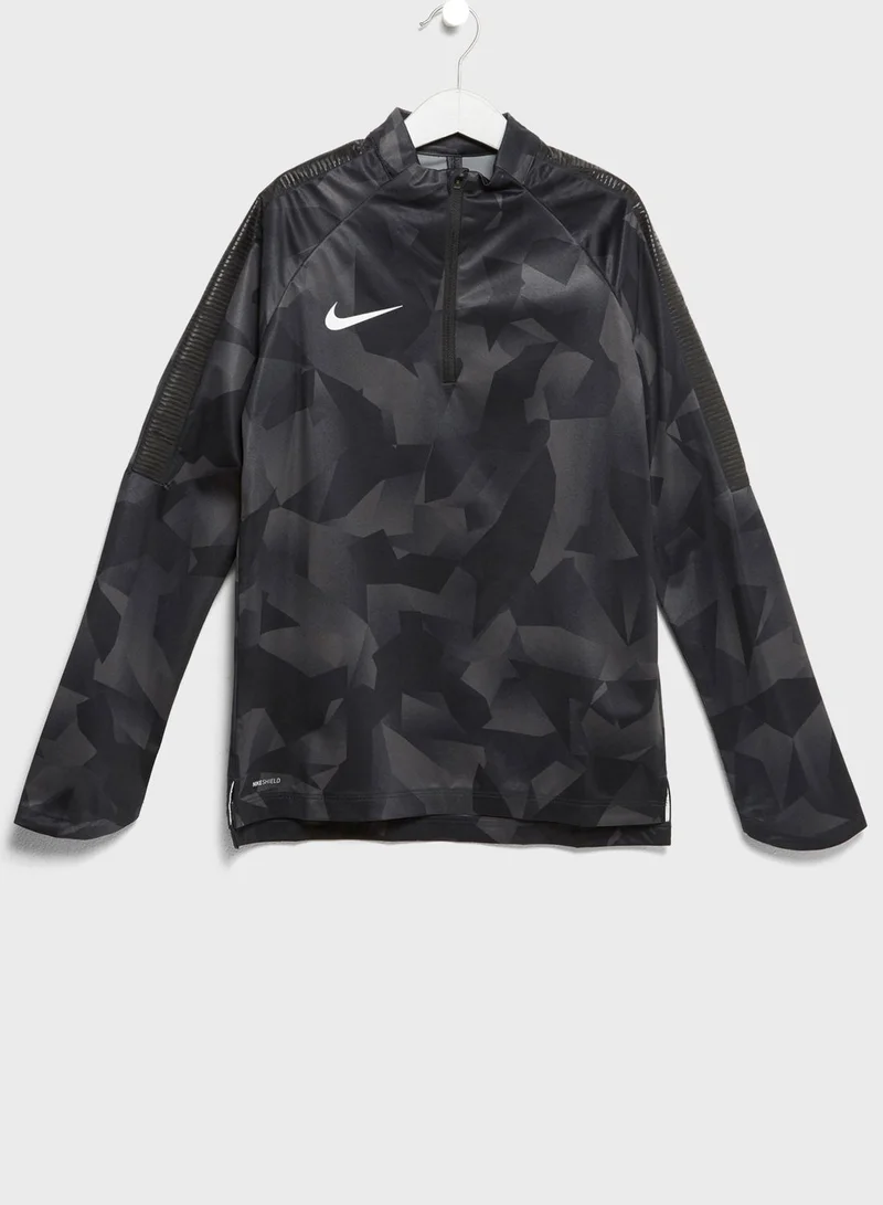 Nike Youth Shield Squad Drill Sweatshirt
