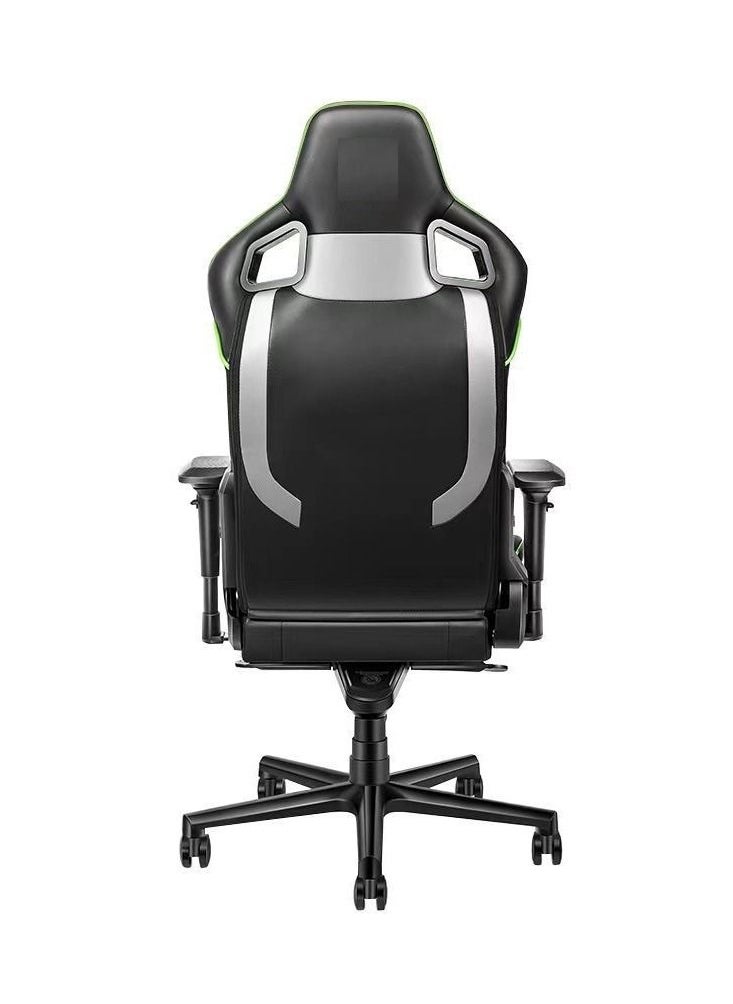 Generic Dazzle - Gaming Chair - Black (High quality PU leather and carbon fiber, powder coated steel seat frame, polyurethane foam)  - Image 2