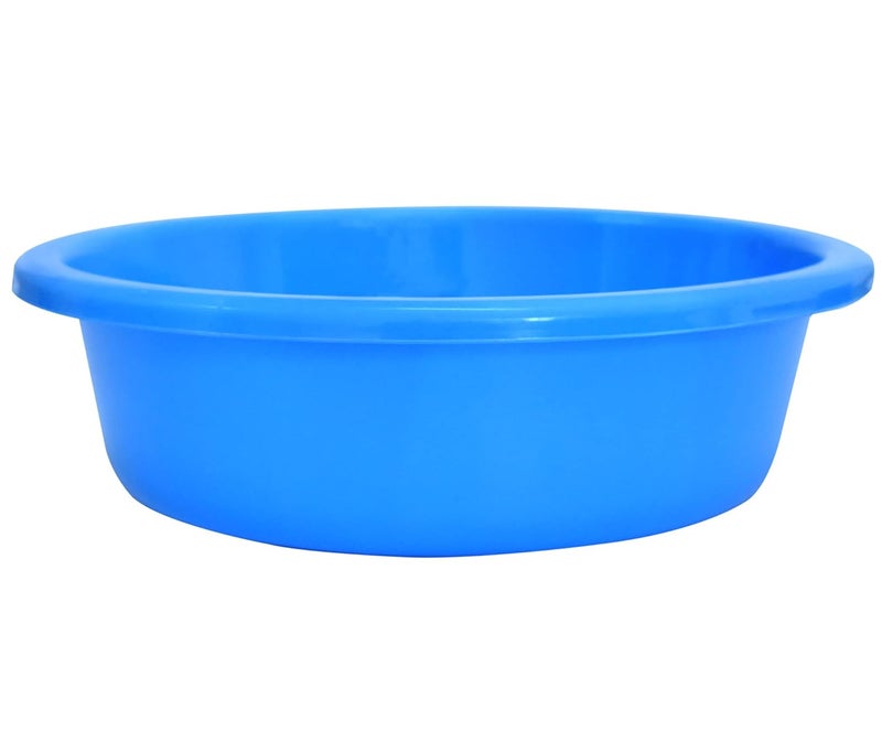 Kuber Industries Multiuses Unbreakable Plastic Knead Dough Basket/Basin Bowl For Home & Kitchen 6 Ltr- Pack of 2 (Blue) - Image 2