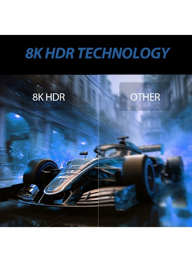 H96 Max Android TV Box 14.0, 4GB RAM 16GB ROM Android Box, 5G Dual WIFI BT5.4 WIFI6 8K Video Decoding 3D HDR Support, Ultra HD Voice Control Smart Home Player - Image 3