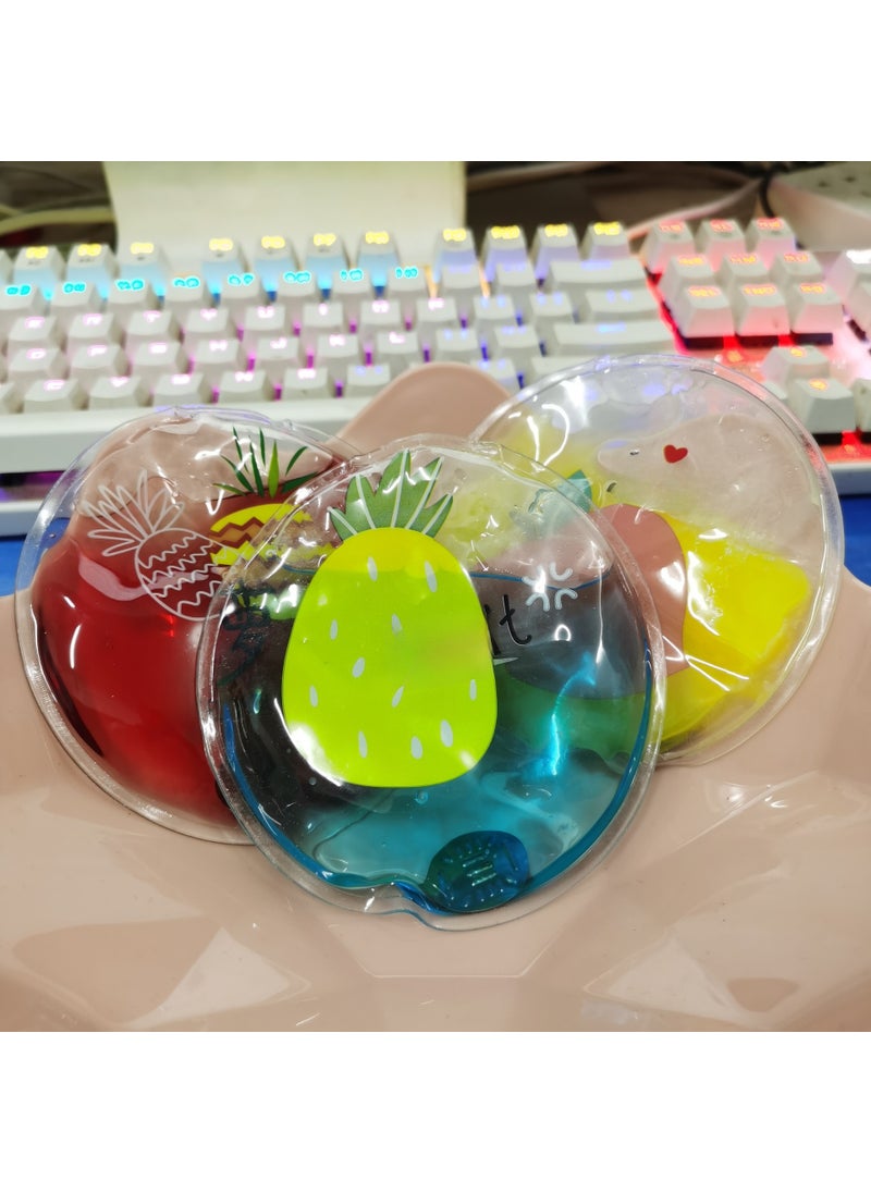 Generic Quick Heating Mini Portable Iron Hand Warmer Winter Self Heating Iron Plate Hand Warmer Gel Material Modern Simple Style Random Color 