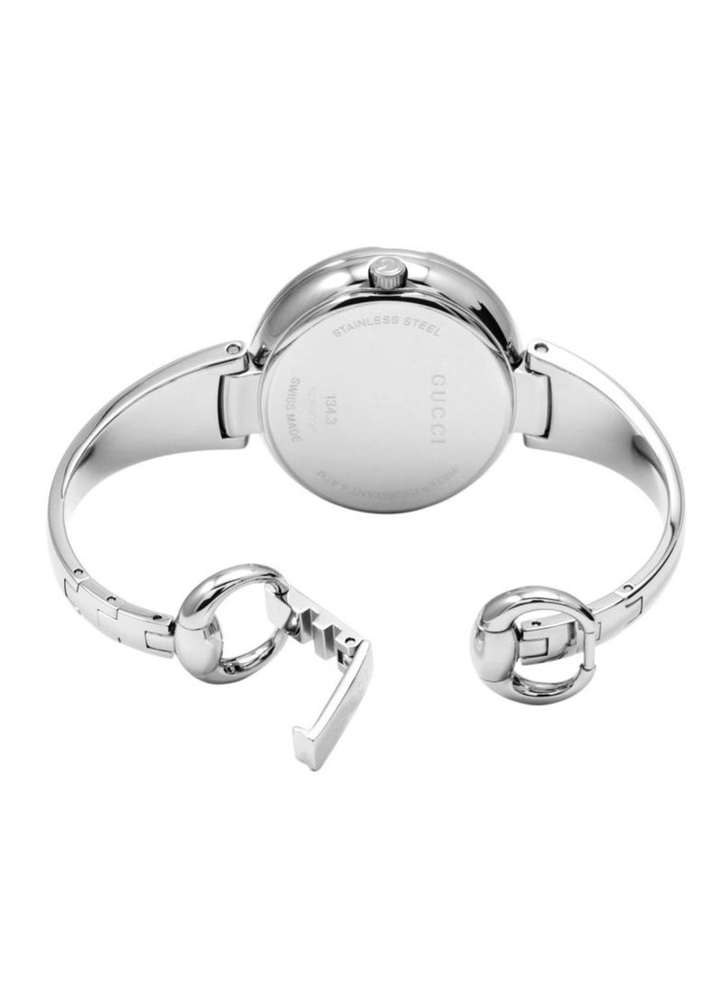 GUCCI - Gucci YA134304 Women's Guccissima Mother of Pearl Quartz Watch - Image 1