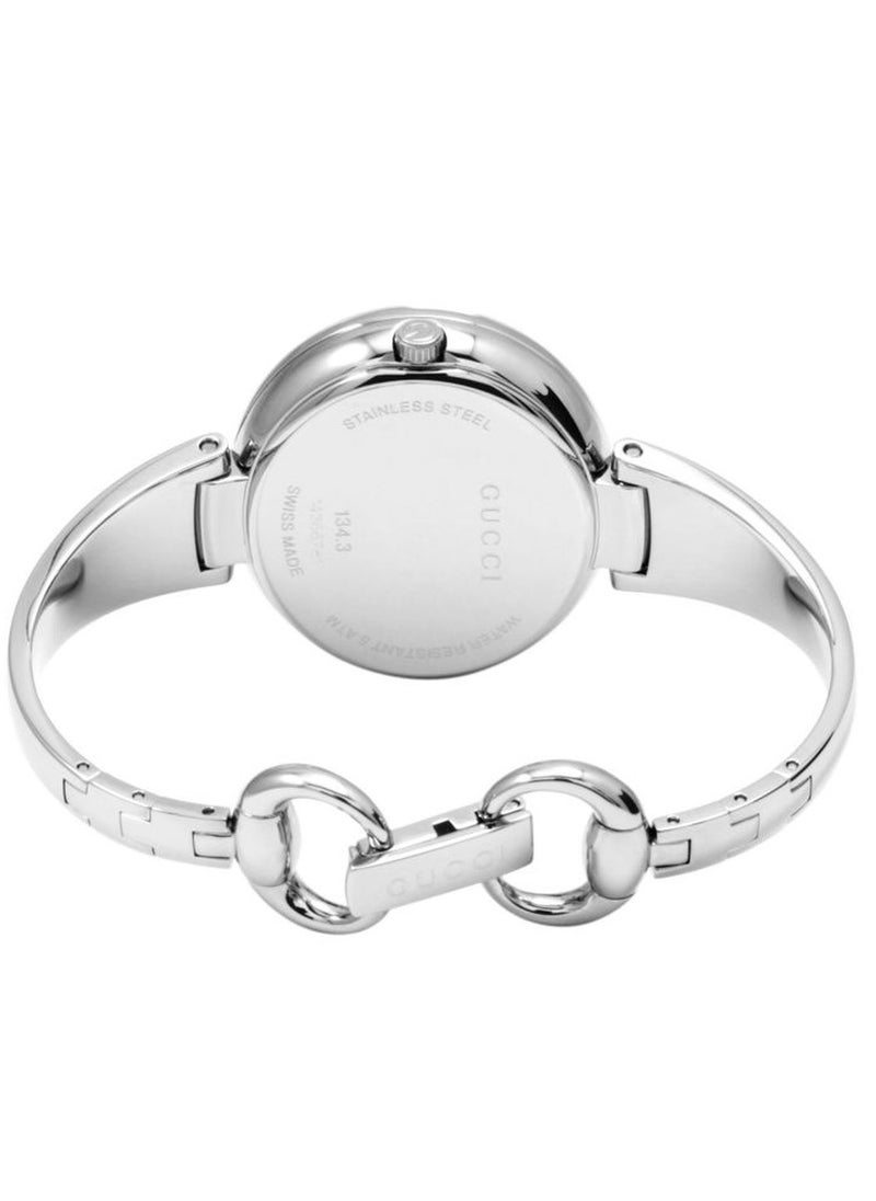 GUCCI - Gucci YA134304 Women's Guccissima Mother of Pearl Quartz Watch - Image 1