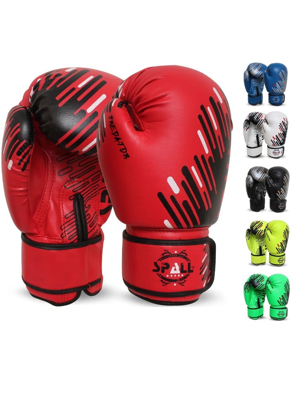 Spall Boxing Men And Women Kids Fight Training Gloves Muay Thai MMA Kickboxing Sparring Punching Heavy Bag Workout 