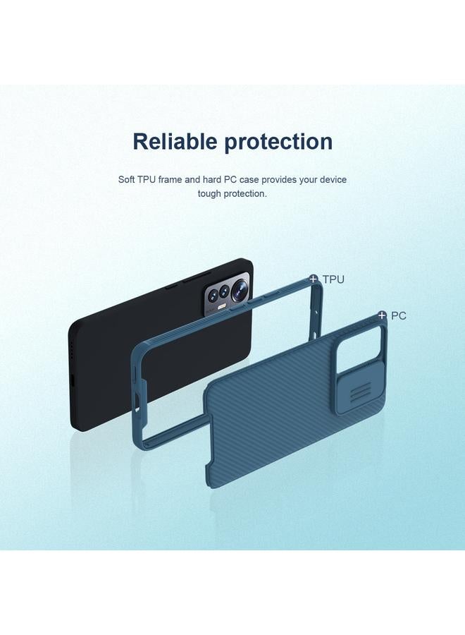 Nillkin Case For Xiaomi 12 Lite Black Mirror Pro Series Camshield PC Phone Case - Image 4