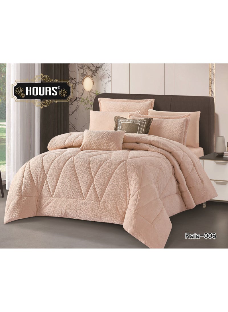 Horse Double-sided warm fur winter bedspread - choose size