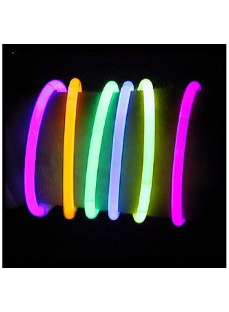 Glow Glow In the Dark Bracelets and Sticks (Pack of 100 Pieces) - Image 2