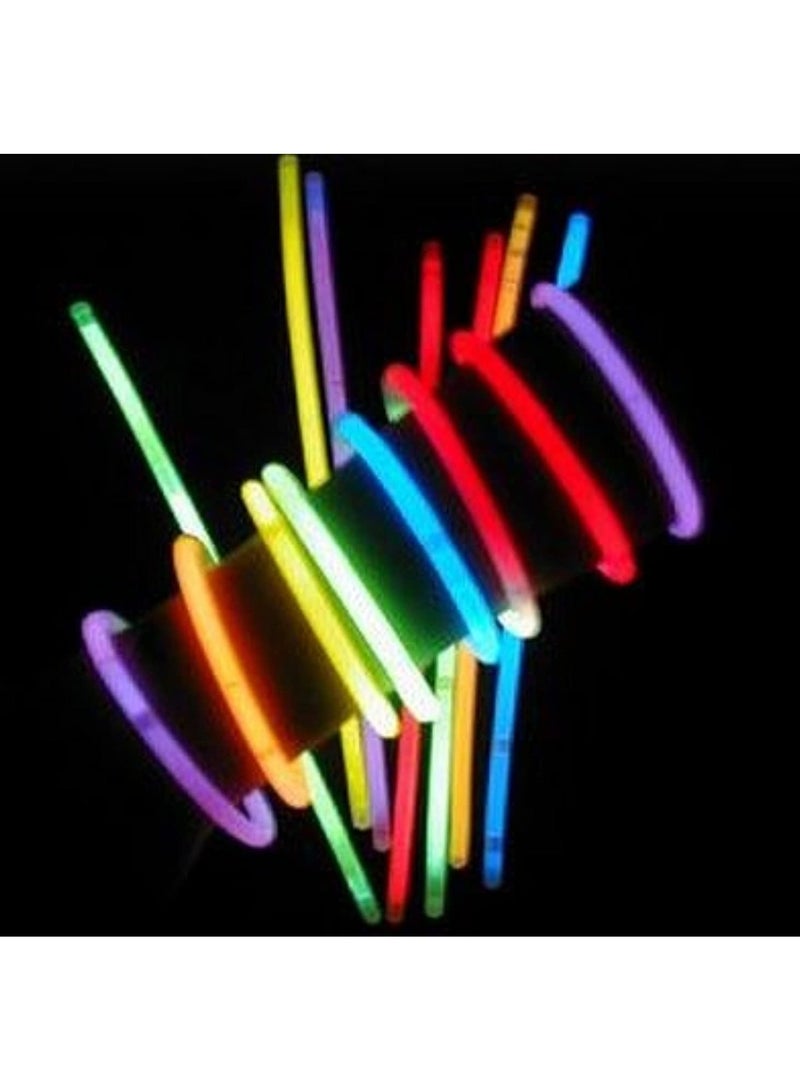 Glow Glow In the Dark Bracelets and Sticks (Pack of 100 Pieces) - Image 4
