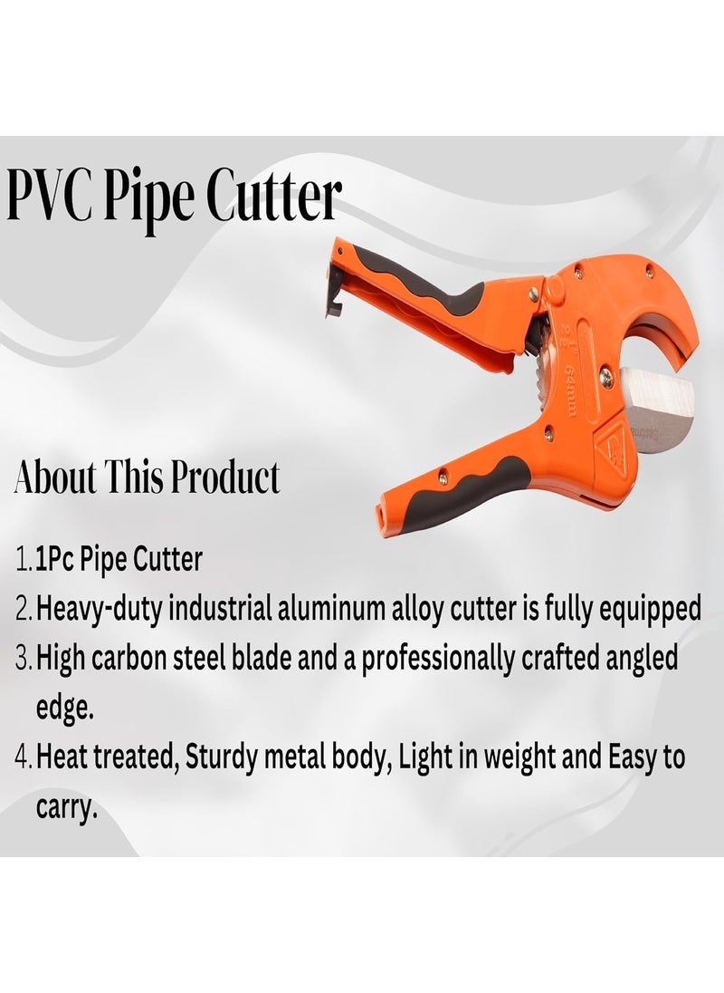 Eastman EASTMAN 42 mm Cutter for PVC Plastic PPR and Rubber Tube made with Grade of Steel Blade and Long Life Cutting Blisted PackedAluminium Body Tools E3013  - Image 3