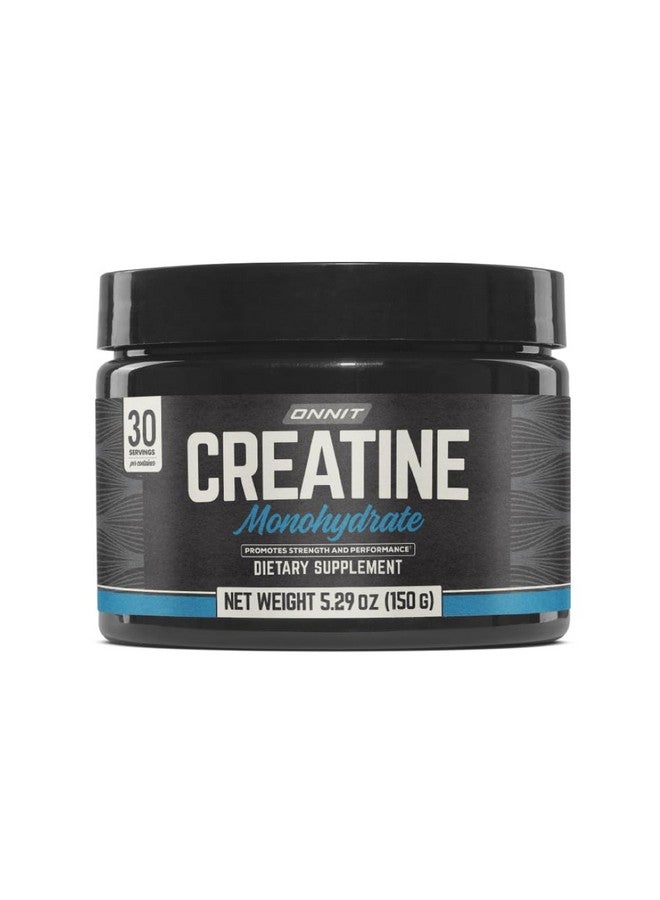 ONNIT Creatine Monohydrate Powder, Creatine Powder Supplement That Promotes Strength and Power, 30 Servings per Tub, 5.29 oz - Image 1