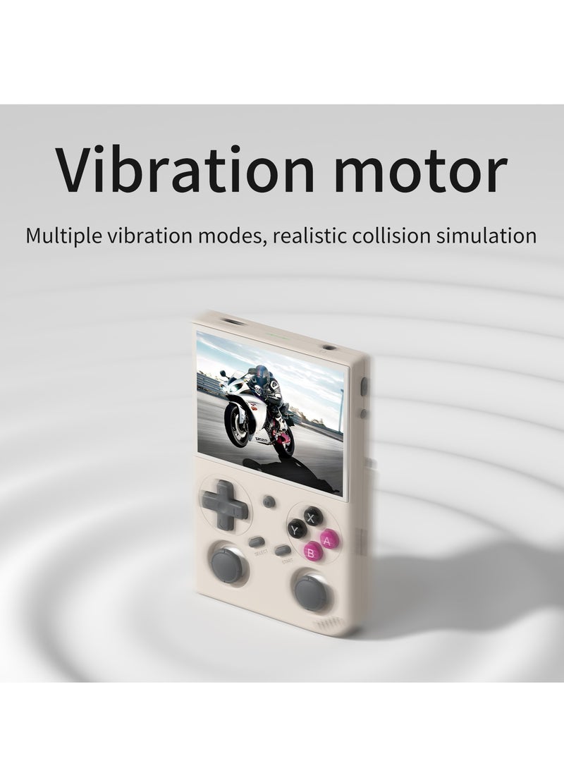 BATLEXP G350 Handheld Game Console RK3326 quad-core 1.5GHz  Android 13 43.5-inch IPS full viewing angle  3200mAh 5G WIFI Bluetooth Retro Video Players(64+64G Grey)