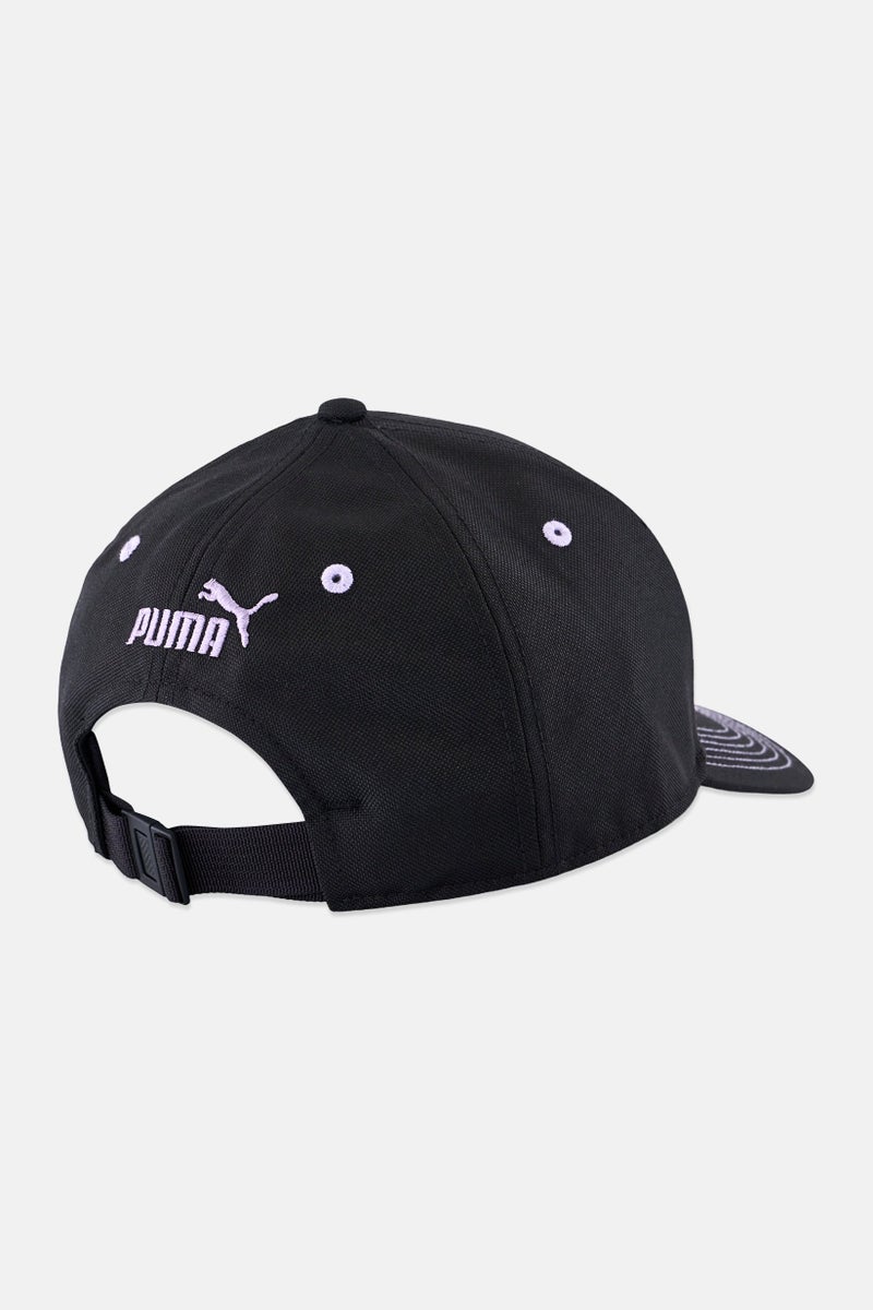 PUMA Men Embroidered Logo Adjustable Cap, Black - Image 2