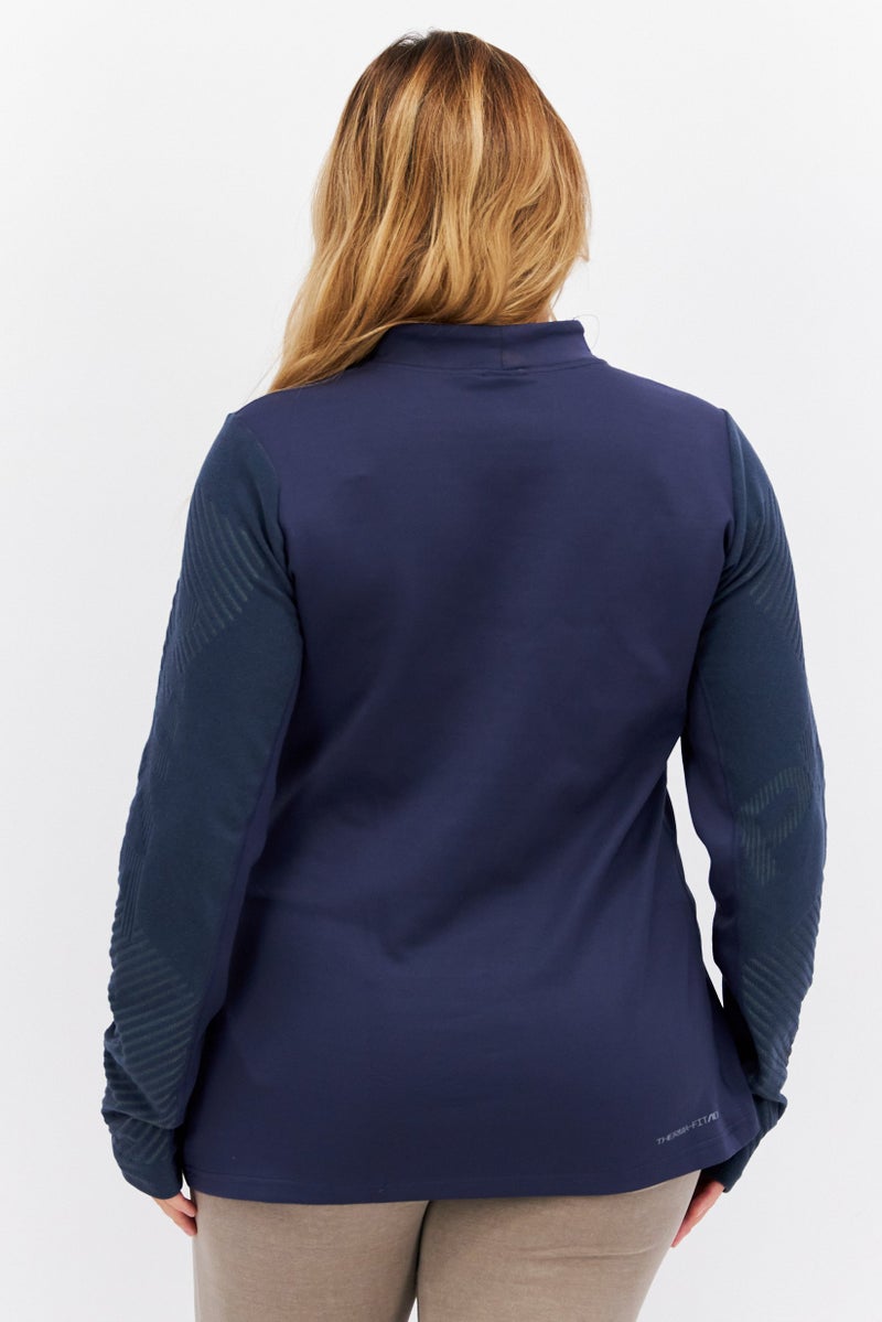 Nike تي شيرت تدريب للنساء من ماركة لياقة بدنية، رمادي - Image 3