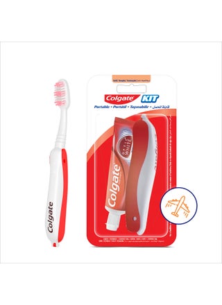 Travel Kit Toothpaste 20ml + Foldable Toothbrush