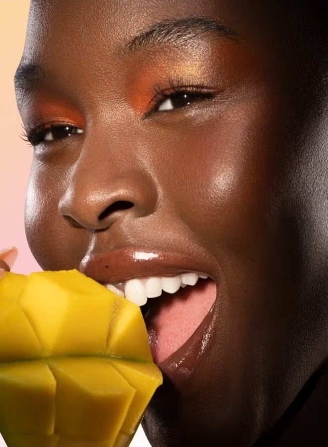 Gisou Honey Infused Lip Oil Mango Passion Punch | Hydrating Sheer Hot Coral Gloss - 8ml - Image 3