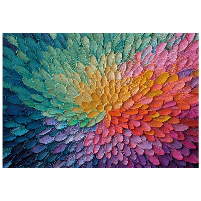 Ulord Great Jigsaw Puzzles for Adults 300 Pieces Colorful Gradient Rainbow Puzzles for Adults Toys Gift Family Decoration Kids Puzzle - Image 3