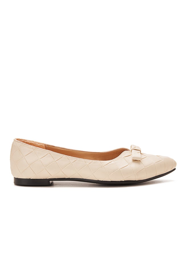TGS - Quilted Bow Ballerinas - Image 1