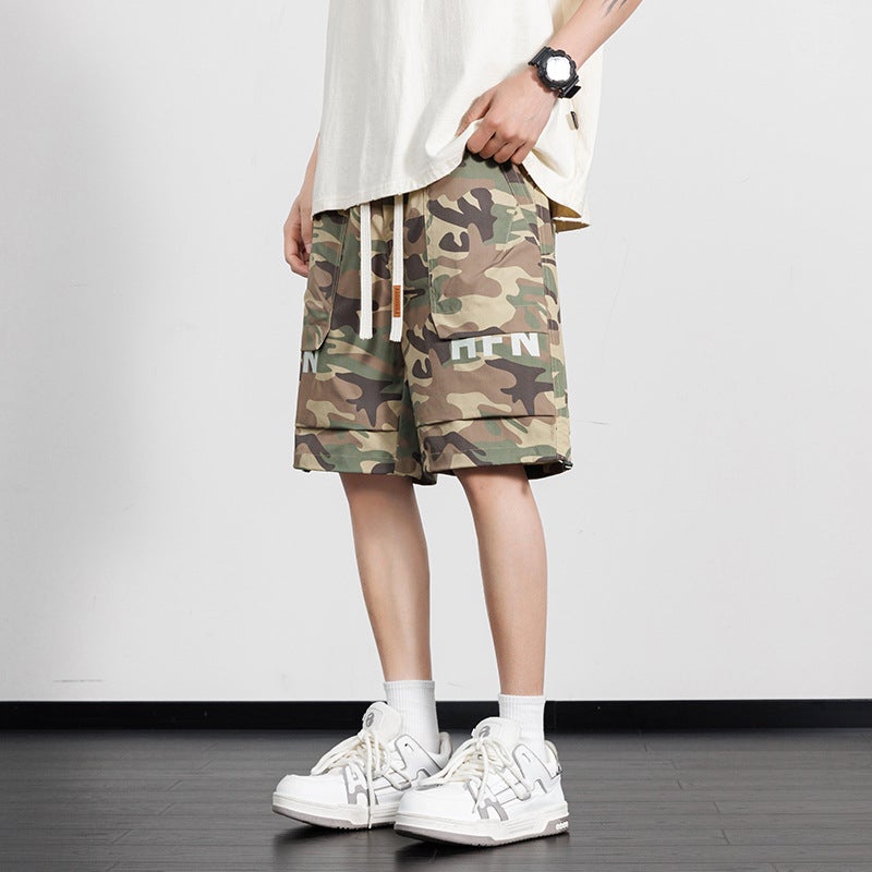 Casual Camouflage Shorts Overalls Boys Summer Thin Pants Boys Loose Men'S Sports Overalls Pants - Image 5